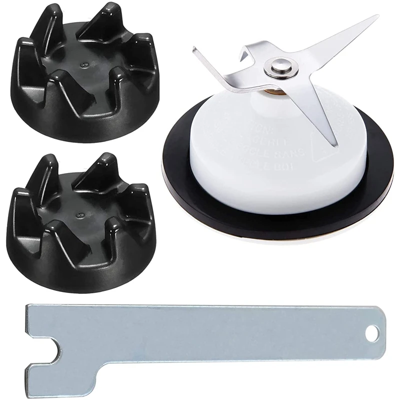 AD-Blender Replacement Parts Kit for Kitchenaid 4 Leaf Blender Blade and Blender Coupler with Spanner