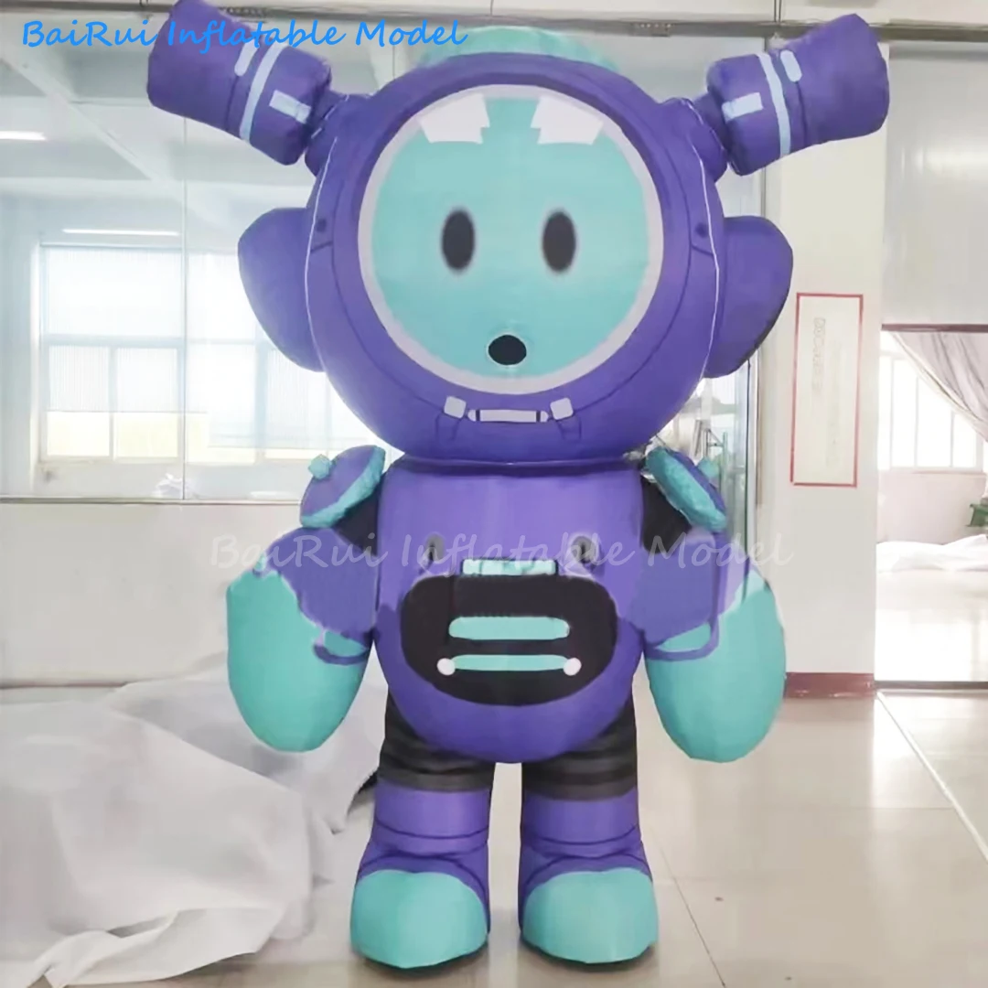 Riesiger aufblasbarer Roboter, Anime-Alien, Raumfahrer, Bühnendekoration, Nachtclub-Dekoration, Event-Werbepuppe, Requisiten für Ausstellungen – Detail 1