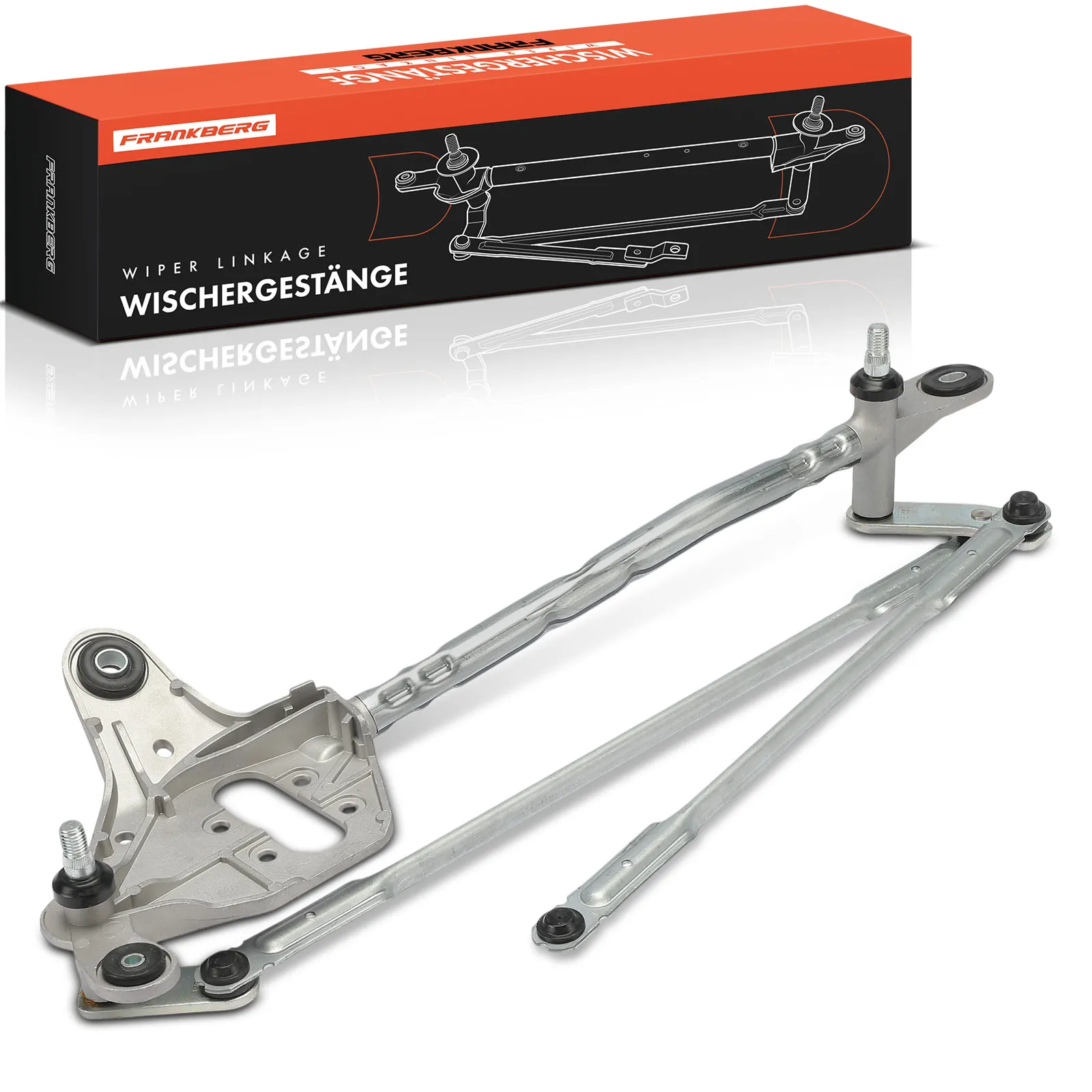 Frankberg 1x ruitenwissermechanisme voor Tesla Model 3 5YJ3 Bj 2017 107672500D