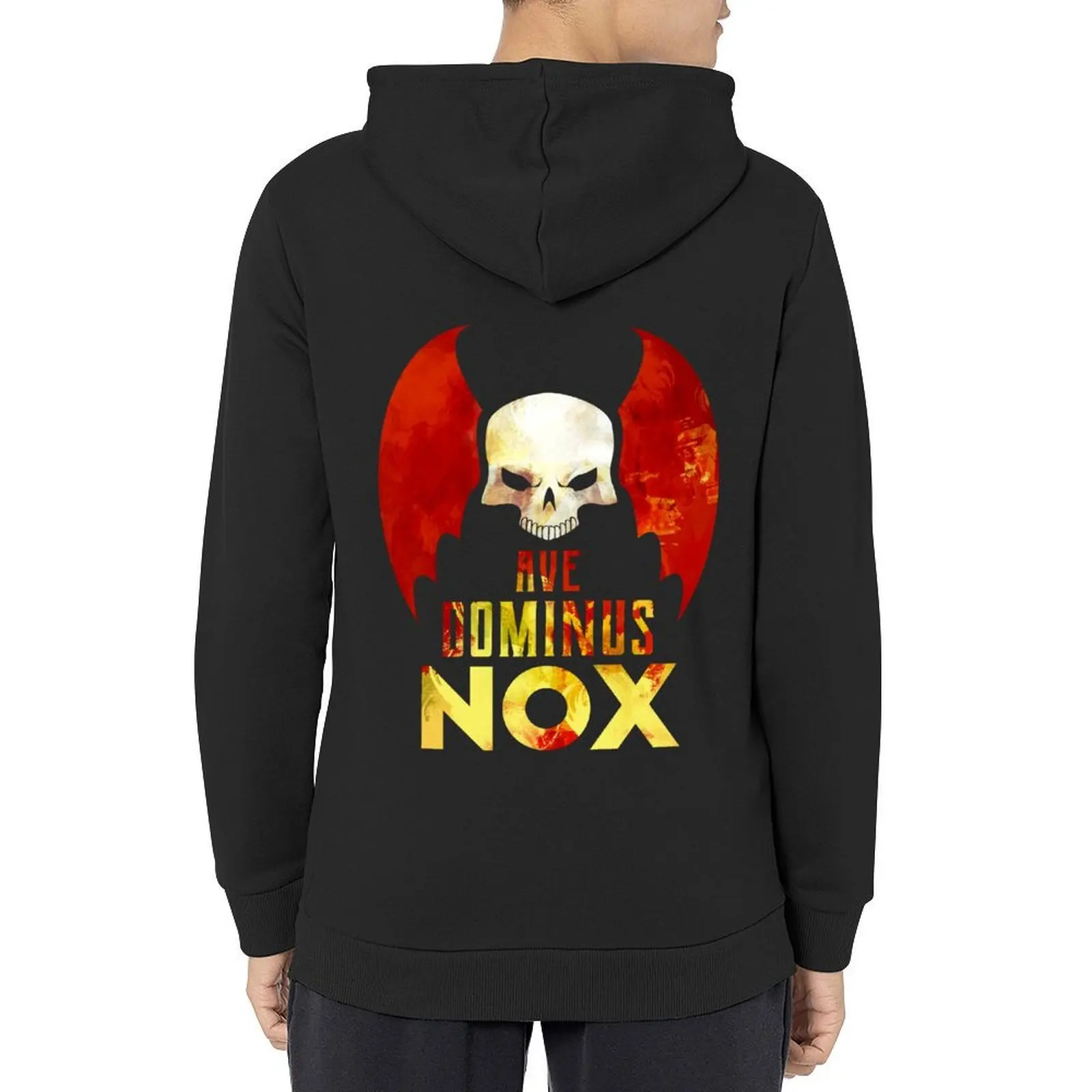 

Ave Dominus Nox Hoodie winter clothes graphic t shirts men korean style clothes autumn new products tracksuit men