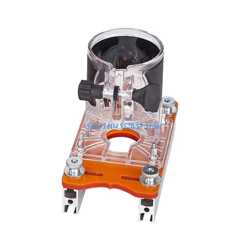 Y6GD 2 in 1 スロットベースと固定ブラケット ウッドトリマー ルーターツール 50mm用