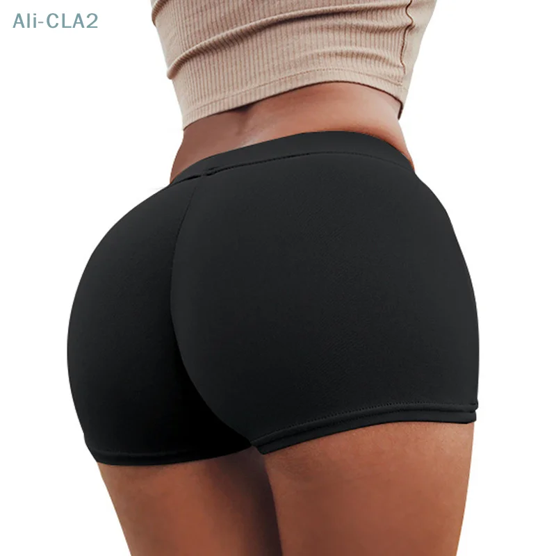 

Fashionable Casual Tight High Waist Stretch Sports Yoga Shorts For Women