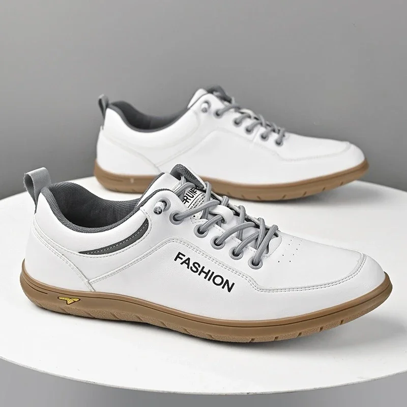 

Мужская обувь на шнуровке, мужские кроссовки 2026 Zapatillas Hombre, теннис De Hombre, мужская кожаная повседневная обувь,