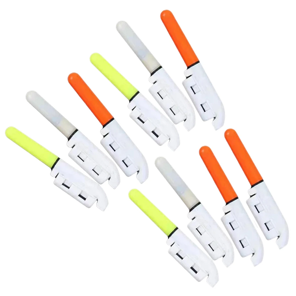 10PCS Fishing Rod Light Electronic Rod LED Light Stick Luminous Glow Waterproof Fishing Tackle Accessories