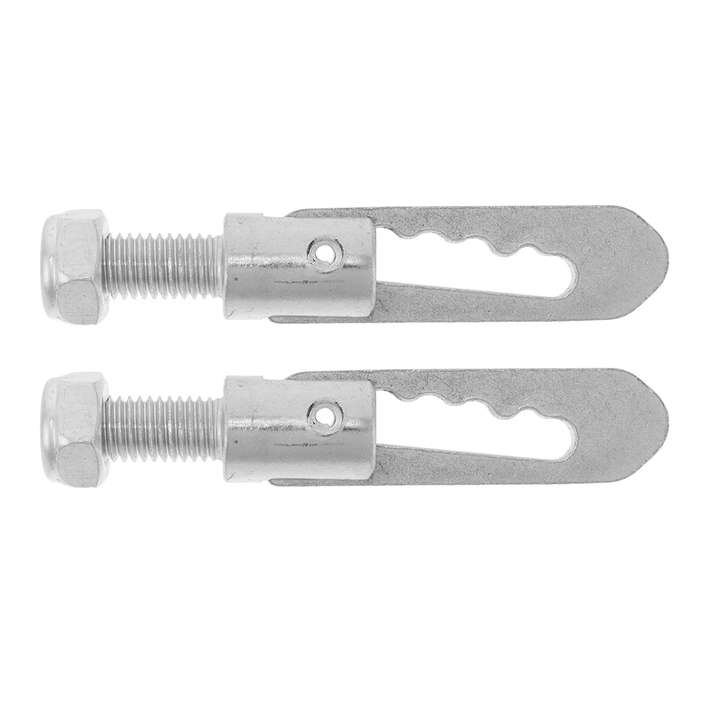 2pcs Carriage Spring Bolt On Catch Drop Lock Fastener For Horseboxes Truck Trailers Heavy Duty Galvanized Wedge Pin