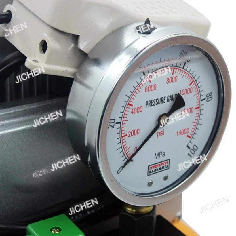 JCT 7L مضخة هيدروليكية كهربائية مضخة ضغط الزيت مع دواسة الملف اللولبي صمام مضخة ضغط الزيت HHB-700A 2025 جديد #6