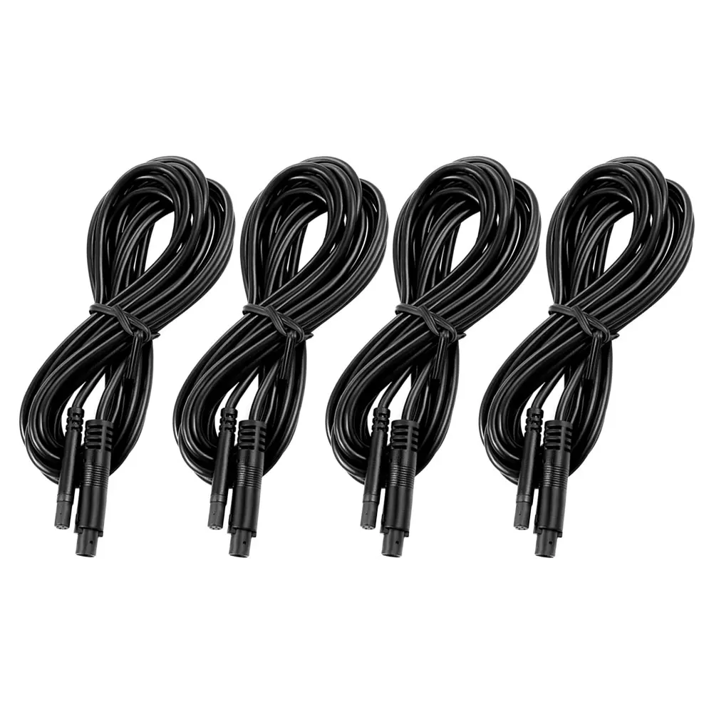 

4Pcs Extension Cable 4-Pin Aviation Interface for Backup Camera Rearview Camera Cable Automotive Supply Rearview Extension