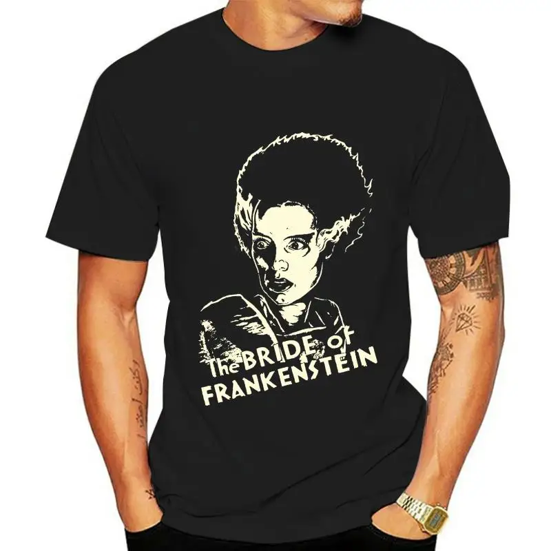 The Bride Of Frankenstein Movie Unisex Clothing Tshirt Ahegao T-Shirt Ak-47 Tshirts Anime T-Shirts Mardi Gras Clothes Wveayy