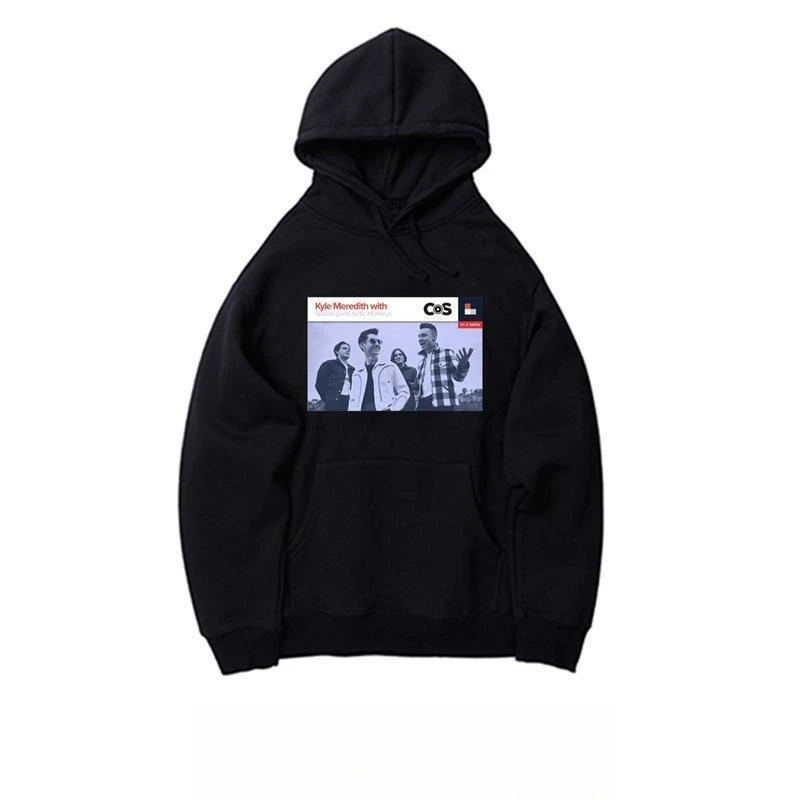 

Осенне-зимняя хлопковая толстая толстовка с капюшоном, свободная толстовка с капюшоном, мужская мода, арктические обезьяны, принт рок-группы