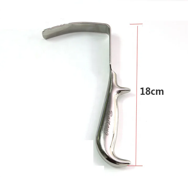 

Cold Light Guide Retractor Breast Retractor Fiber Optic Ferriera Style Endo Breast Retractor