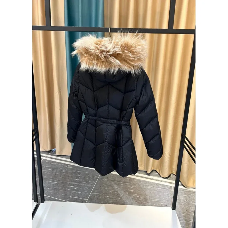 Moncl * r Chaqueta de invierno para mujer con cremallera gruesa, las mejores chaquetas de plumón de ganso 90, abrigo de invierno de ocio a la moda, abrigos de invierno para mujer