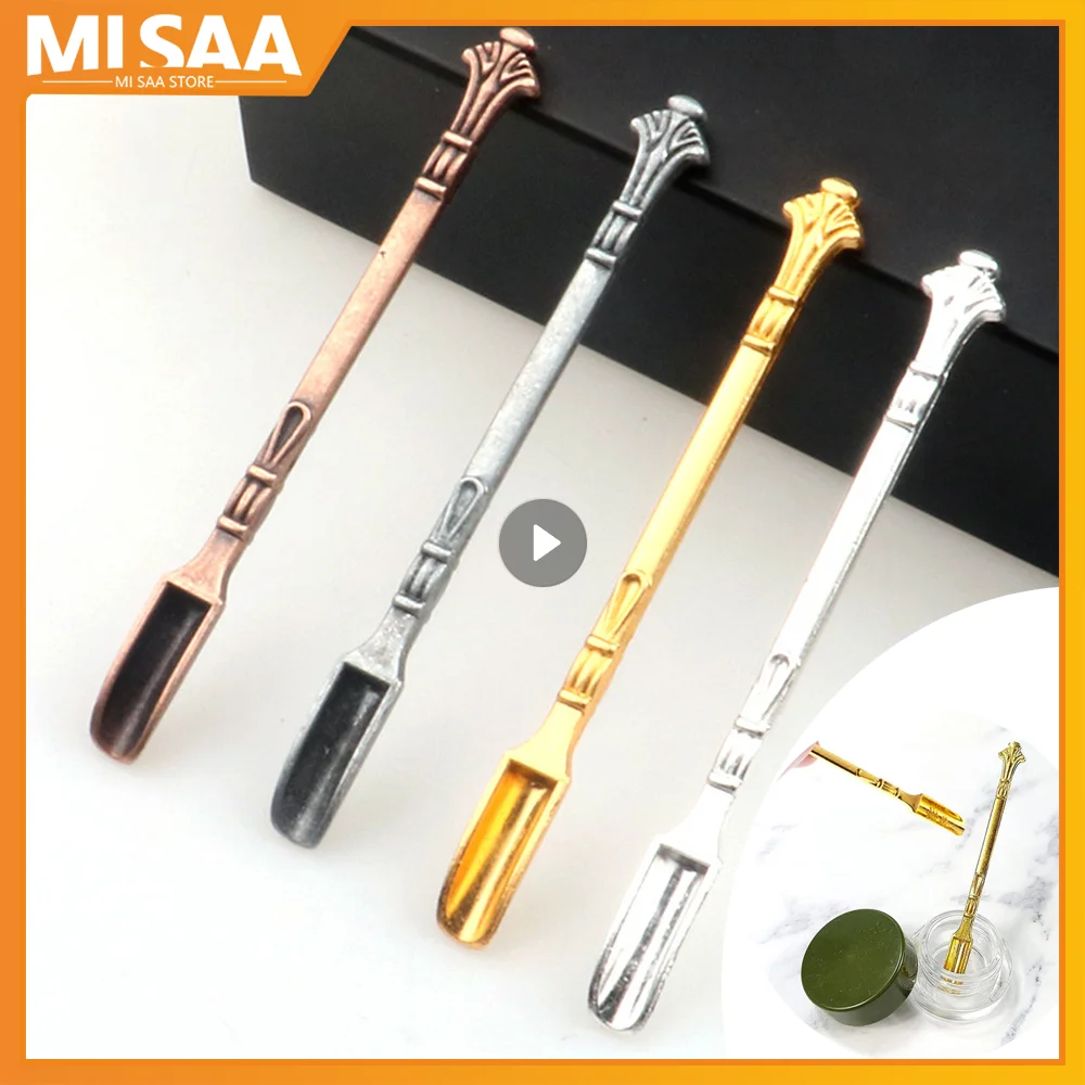 Metal Mini Shovel Spoon Medicine Spoon Micro Debugging Shovel Dessert Salt Teaspoon Mini Powder Spoon Kitchen Accessories