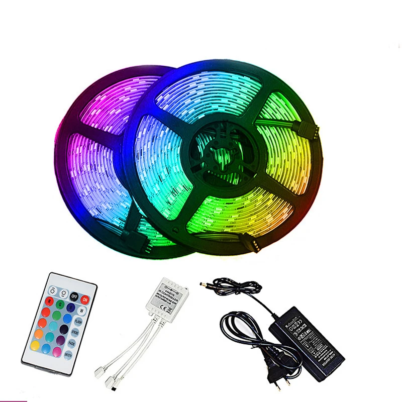 

outdoor cob ws2812b 5m 10m led backlight strip lights color led light 5V 12V 24V 220V rbg strip light