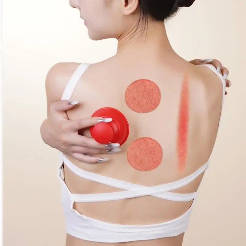 

2Pcs Silicone Vacuum Cupping Massage Physiotherapy Jars Chinese Medicine Anti Cellulite Guasha Scraping Fat Burning Slimming Too