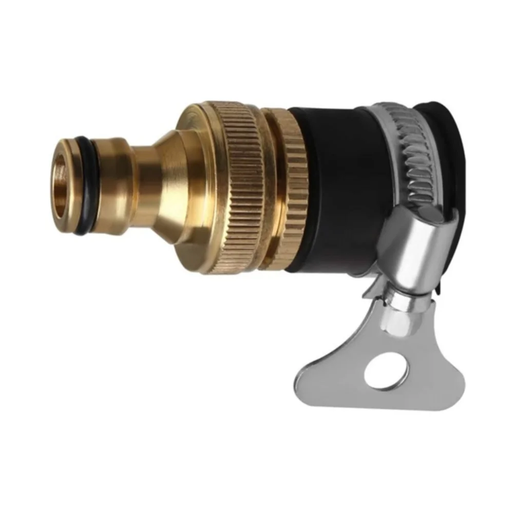 1/2 inch to 3/4 inch Garden Hose For Tap Adapter Made of Solid Brass for Use with Standard Threaded Water Outlets and Inlets
