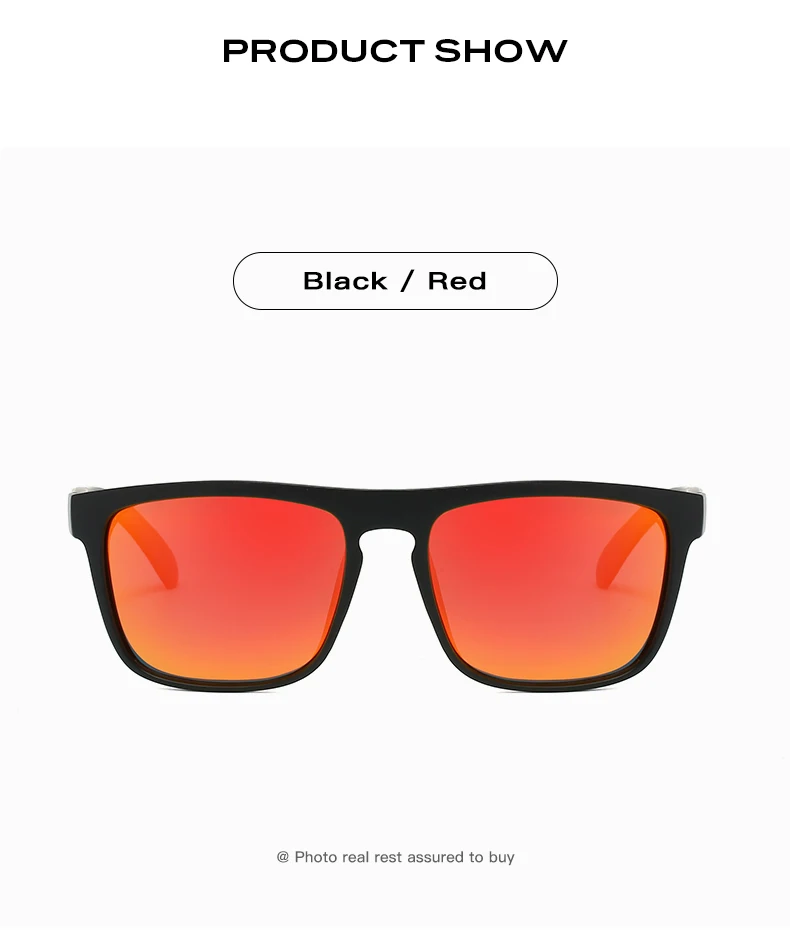 KAROS Polarisierte Sonnenbrille für Herren/Damen, Camo-Rahmen, UV400-Schutz zum Fahren, Angeln, Radfahren – Detail 11
