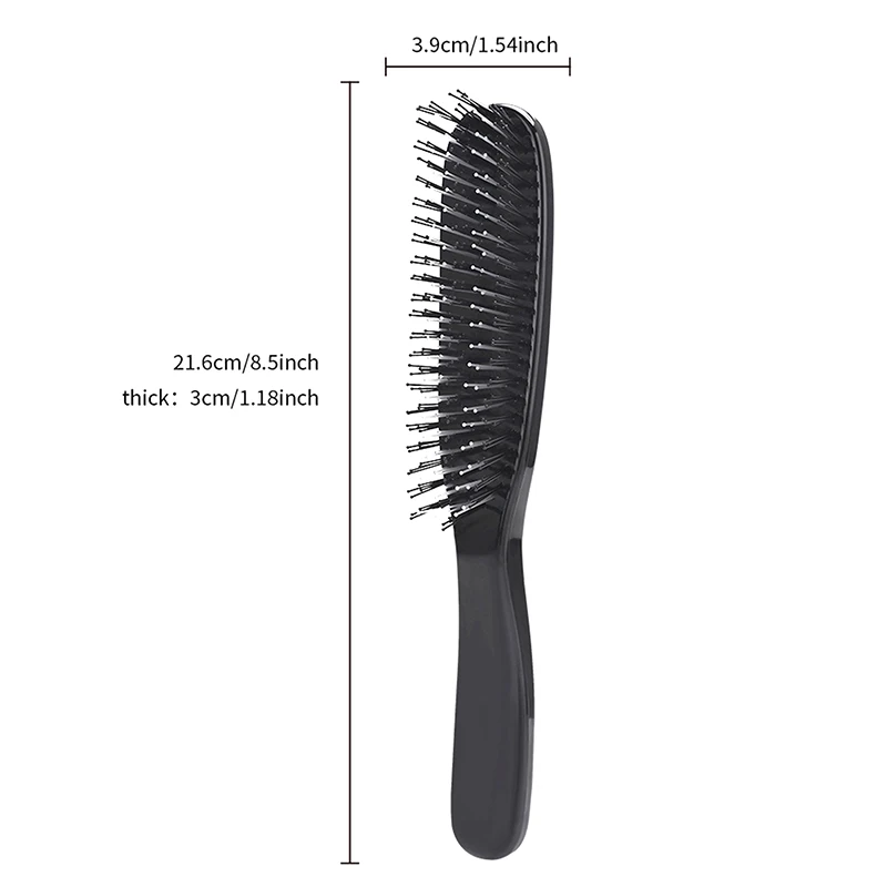 Barbershop Anti Static Comb Plastic Massage Anti Static Hair Brush Practical Care SPA Head Massager Household Curly Hair Comb