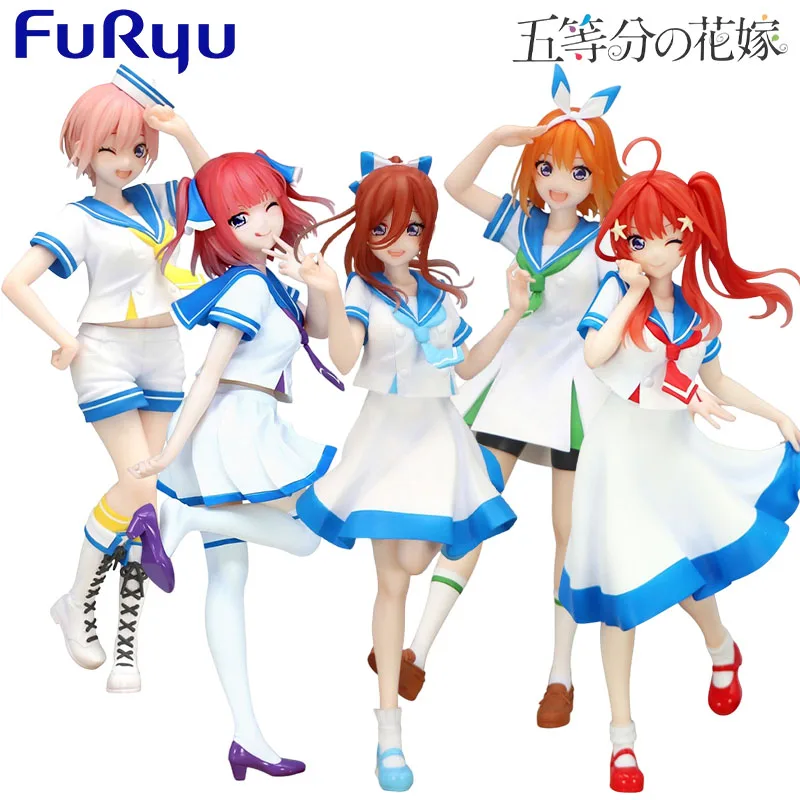 

FuRyu натуральный трио-Try-iT The Quintessential Quintuplets Nakano Itsuki аниме персонаж детская подарочная коллекция экшн-игрушки модель