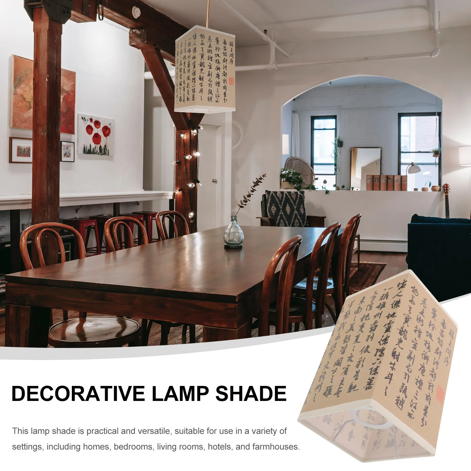 

Table Lamp Shade Linen Fabric Decorative Replacement Cover for Desk Floor Lamp Study Replacement Lampshade Decorative Lampshade
