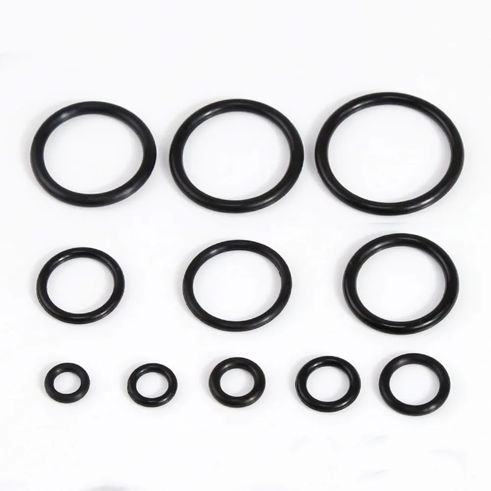 100pcs For M14 16 18 20 22 27 30 33 36 39 42 48*1.5 Hydraulic O-ring Rubber Ring Tight Elastic Oil-resistant Ding Qing Gasket