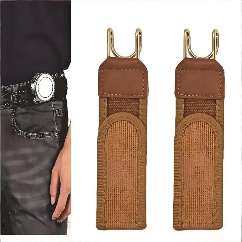Elastische Gürtel ohne Schnalle, elastischer Gürtel für Damen und Herren, Unisex-Stretchgürtel für Hosen und Jeans, lässiger, schnallenfreier, verstellbarer Gürtel – Detail 3
