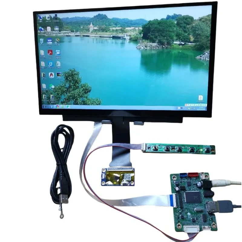 11.6-inch capacitive touch display module 1920 x1080 this theme is Linux/android/8 10 Raspberry Pi3 plug and play LCD screen DIY