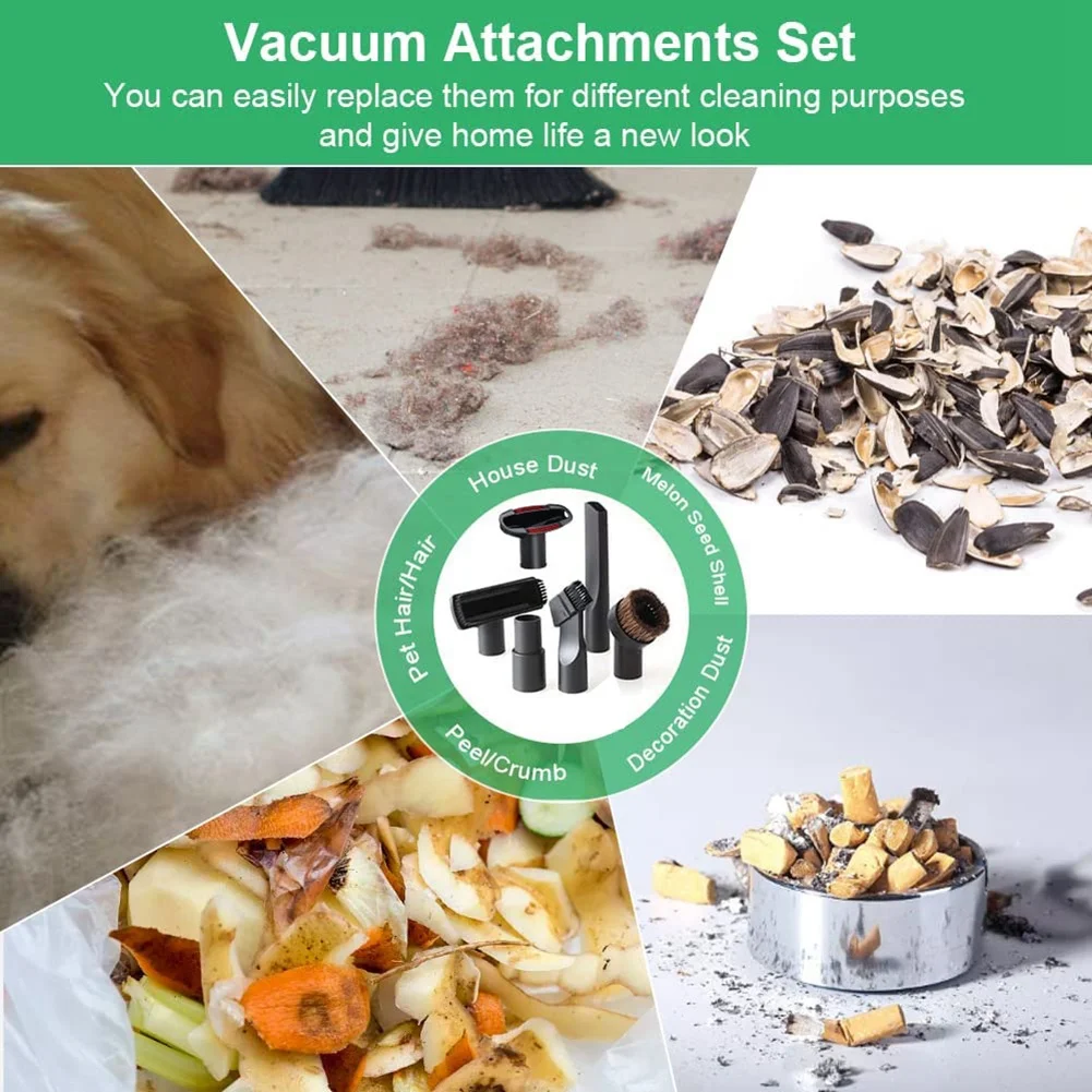Насадки для пылесоса из 6 предметов, универсальные насадки для пылесоса, для Karcher, Siemens, AEG, -A58E