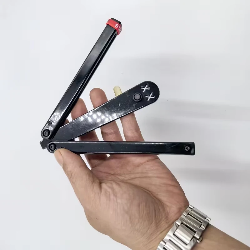 Butterfly Knife Training Tool–Safe Plastic Trainer. Plastic Practice Butterfly Knife Designed for Tricks; Safe, Unsharpened Blad
