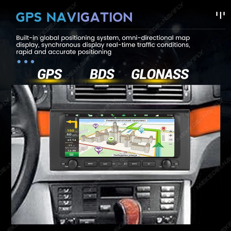 10.26inch Android 15 Car Radio Wireless Carplay Auto Screen For BMW X5 E39 E53 1999 - 2006 8Core GPS 4G Stereo Multimedia Player - view 5