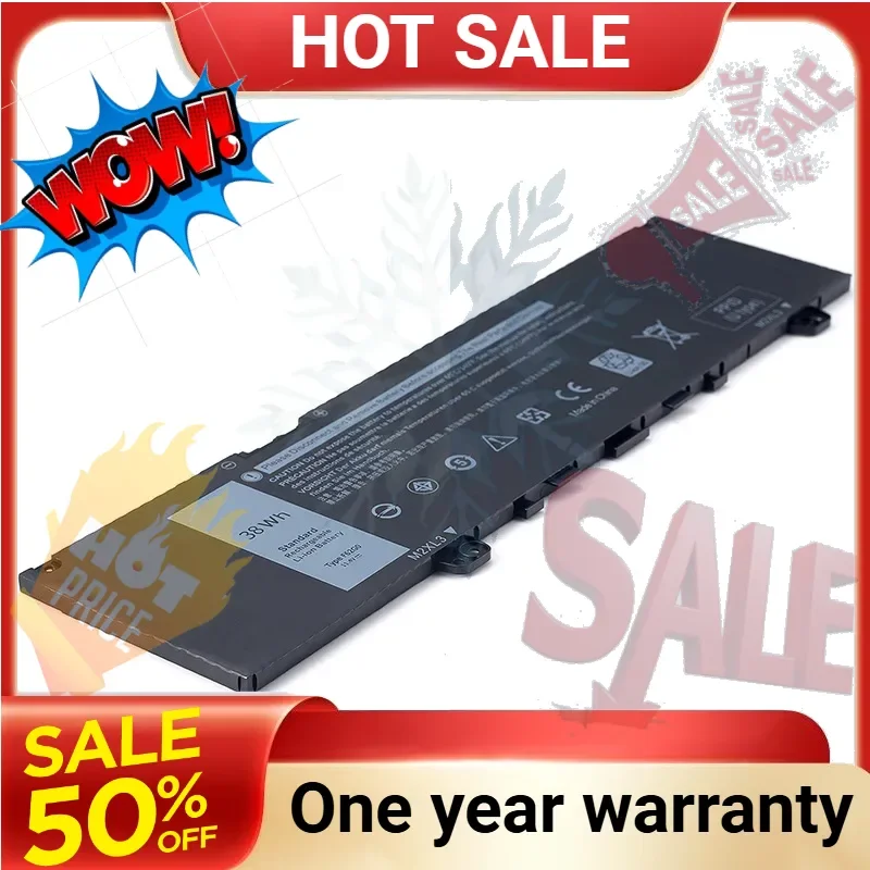 SWZY F62G0 Laptop Battery For DELL Inspiron 13 7370 7373 7380 7386 For Vostro 5370 P83G P87G P91GRPJC3 39DY5 11.4V 38WH Laptop P