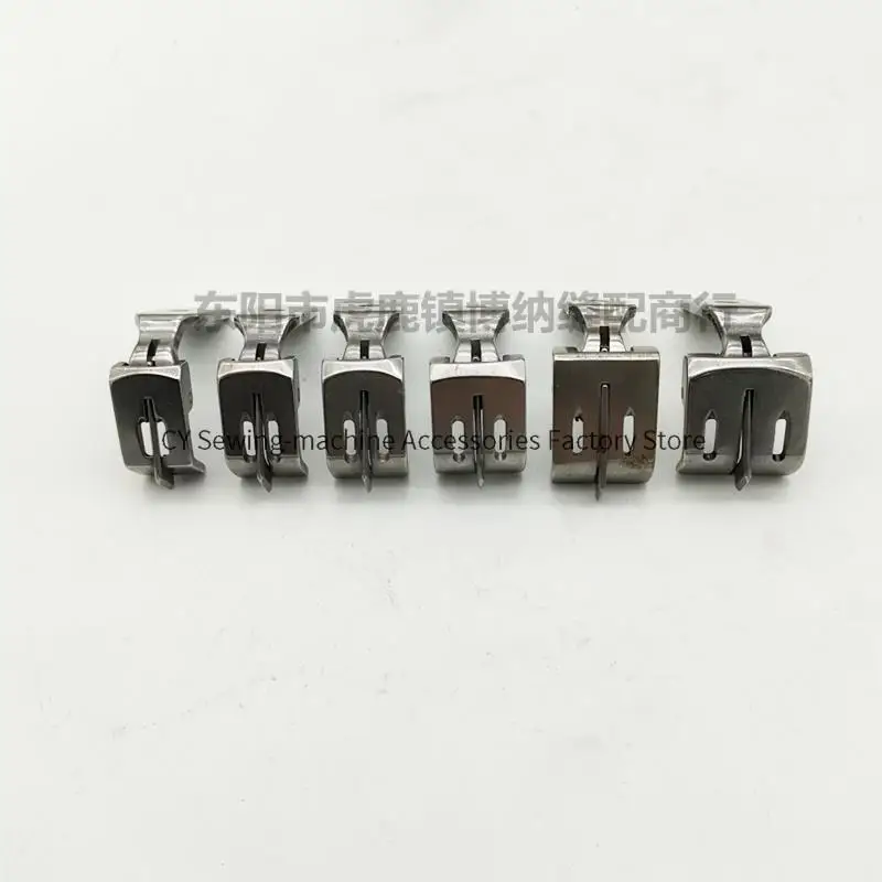 1PCS 212-112K Presser Foot Sub-Presser Foot with Knife for 842 845 20518 872 Double Needle Industrial Sewing Machine Accessories