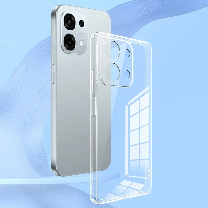 Für OPPO A6 Pro Fall Ultra Dünne Transparente TPU Weiche Rückseitige Abdeckung Für OPPO A6 Pro 5G A6Pro 4G klar Fall OPPOA6Pro Stoßstange