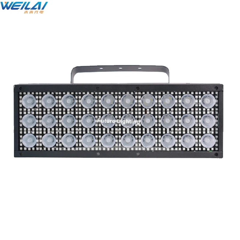 Neue Ankunft 30LED Bühnenbeleuchtung Ausrüstung Led Disco Strobe Matrix Strobe Lichter Donner Bildschirm Licht Unterhaltung