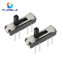 20PCS MSS23D18 MSS-23D18 8PIN 2P3T DPTT Toggle Switch Side Slide Switches Handle 4mm ROHS
