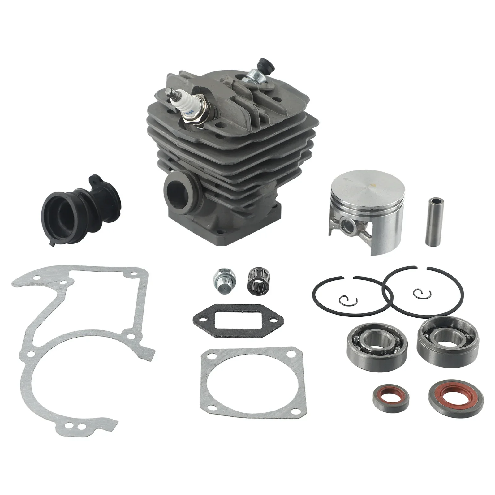 Top Notch 48MM Bore Chainsaw Piston Cylinder Kit Compatible with 034 Super 036 Pro MS360 Excellent Performance