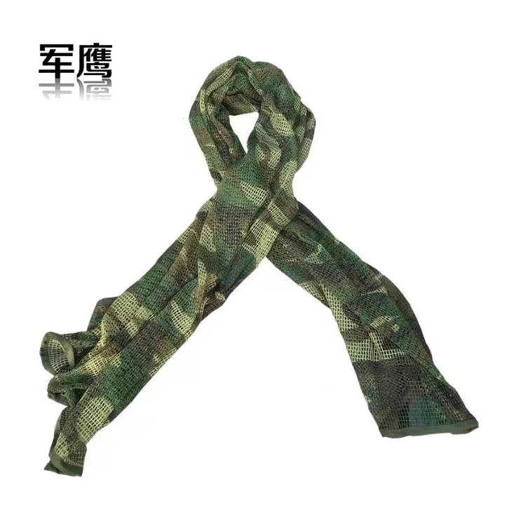 

Summer Breathable Camouflage Outdoor Large Square Scarf Special Forces Fan Headscarf