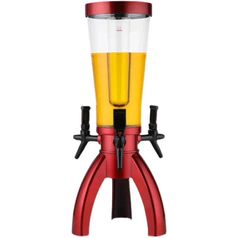 Barra de vino con cañón especial de cerveza, barril de 3 litros con grifo ligero, cola, celebridad de Internet