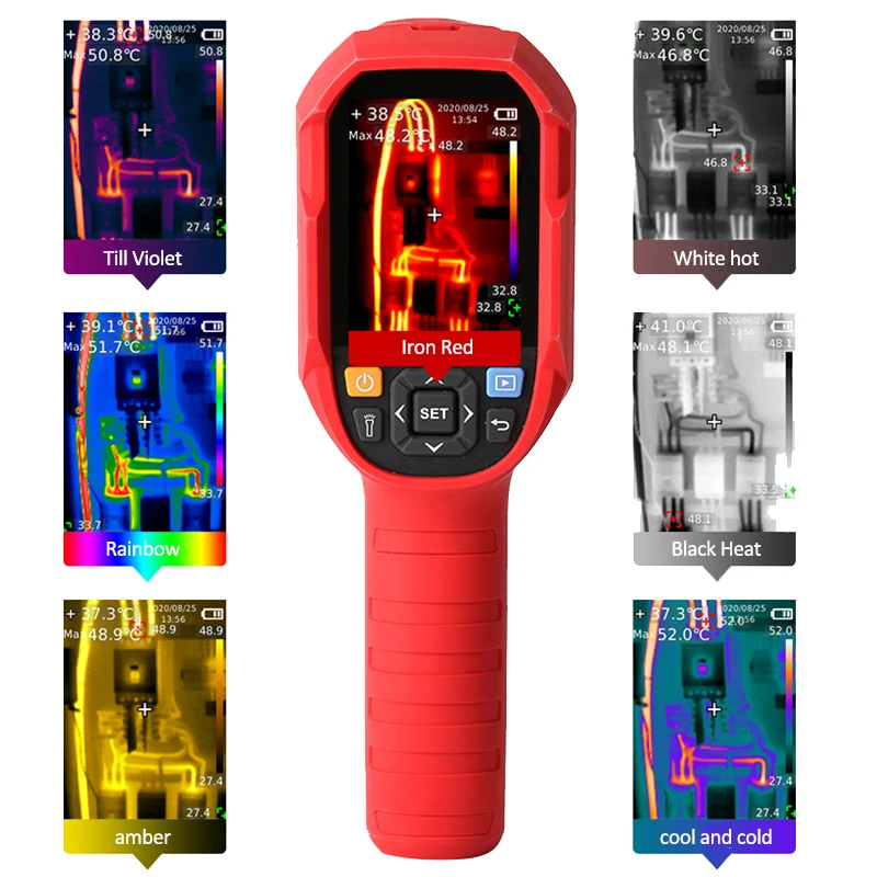 

UTi85A Infrared Thermal Imager Thermometer Thermometer Floor Heating Infrared Imager Night Vision