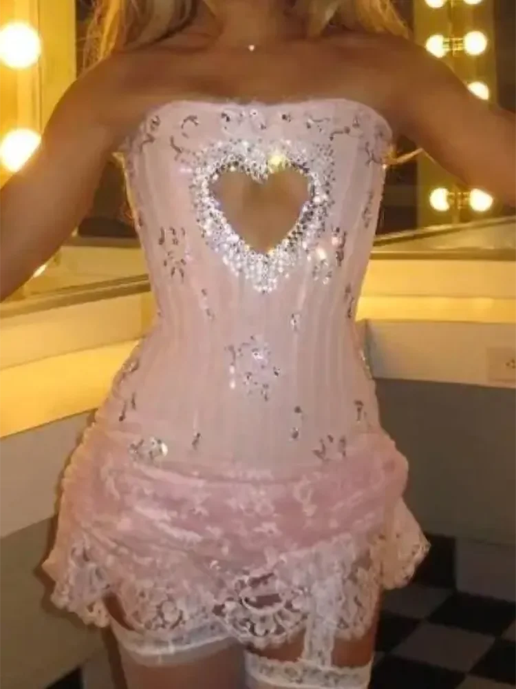 Seksowne suknie wieczorowe gwiazd dla kobiet elegancka, krótka koronkowa balowa impreza galowa sukienka na specjalne okazje 2024 sukienka koktajlowa