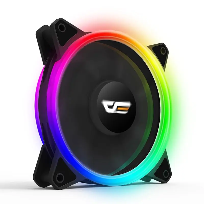 DarkFlash Aurora DR11 Pro 120mm RGB LED pc computer Case Fan Radiator water cooling cpu cooler argb fan heatsink 12cm ventilado