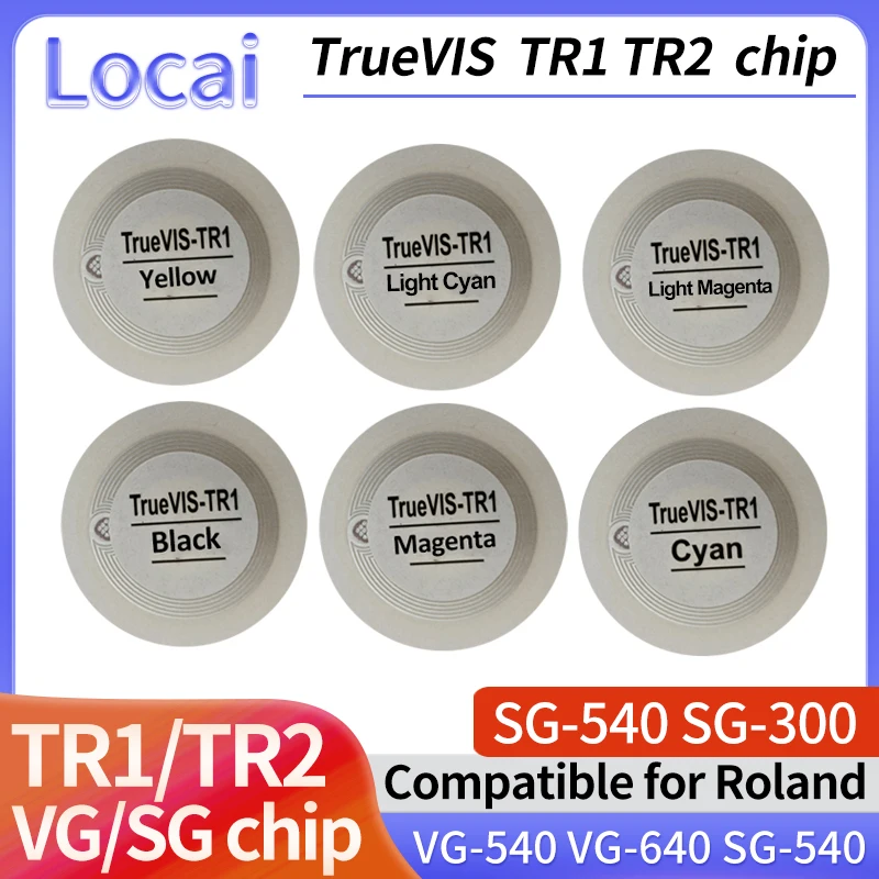 Совместим с Roland VG-540 VG-640 SG-540 SG-300 ECO-VG, чернильный картридж, чип SG, чип truновых TR1 TR2