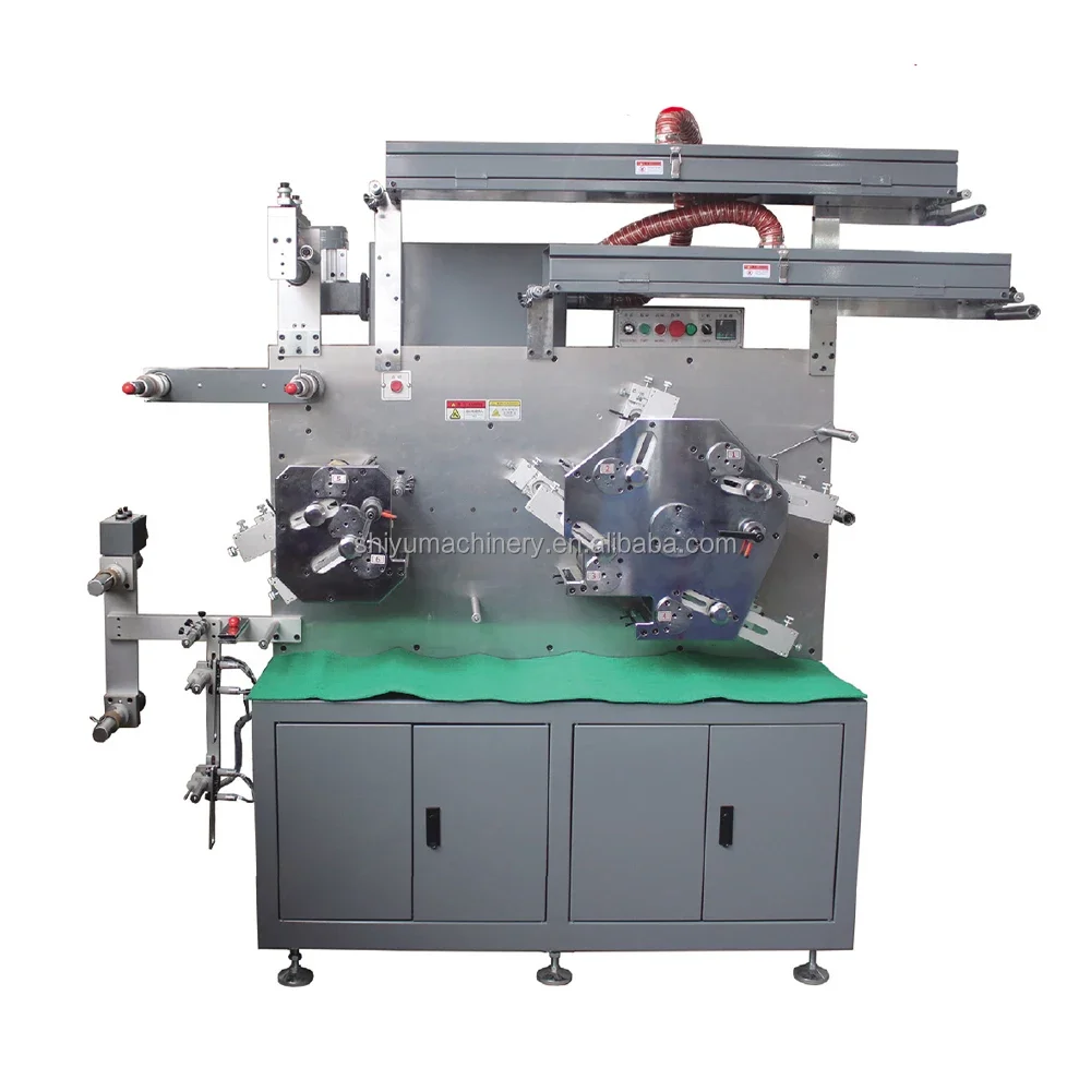 Auto High Speed Flexographic printer Fabric Tape Rotary Flexo Label Printing Machine