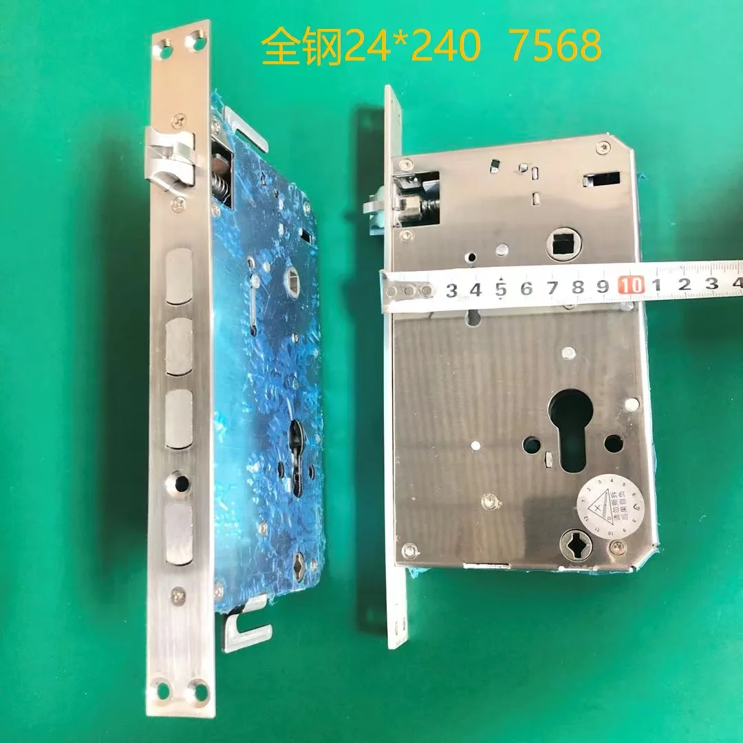 Smart Lock Body Size 7068 7568 Stainless Steel Finger Print Lock Body For Door Lock Case Fittings