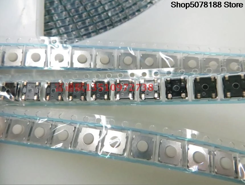 Japanese ALPS Touch switch SKRA E010 button 6*6*3.4 Soft rubber head foot 4 foot patch