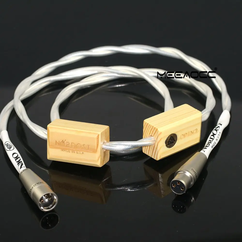 Original Nordost Odin2 Supreme Reference Grade Sterling Silver 110Ω AES/EBU Coaxial Digital Cable XLR Plug Audio cable