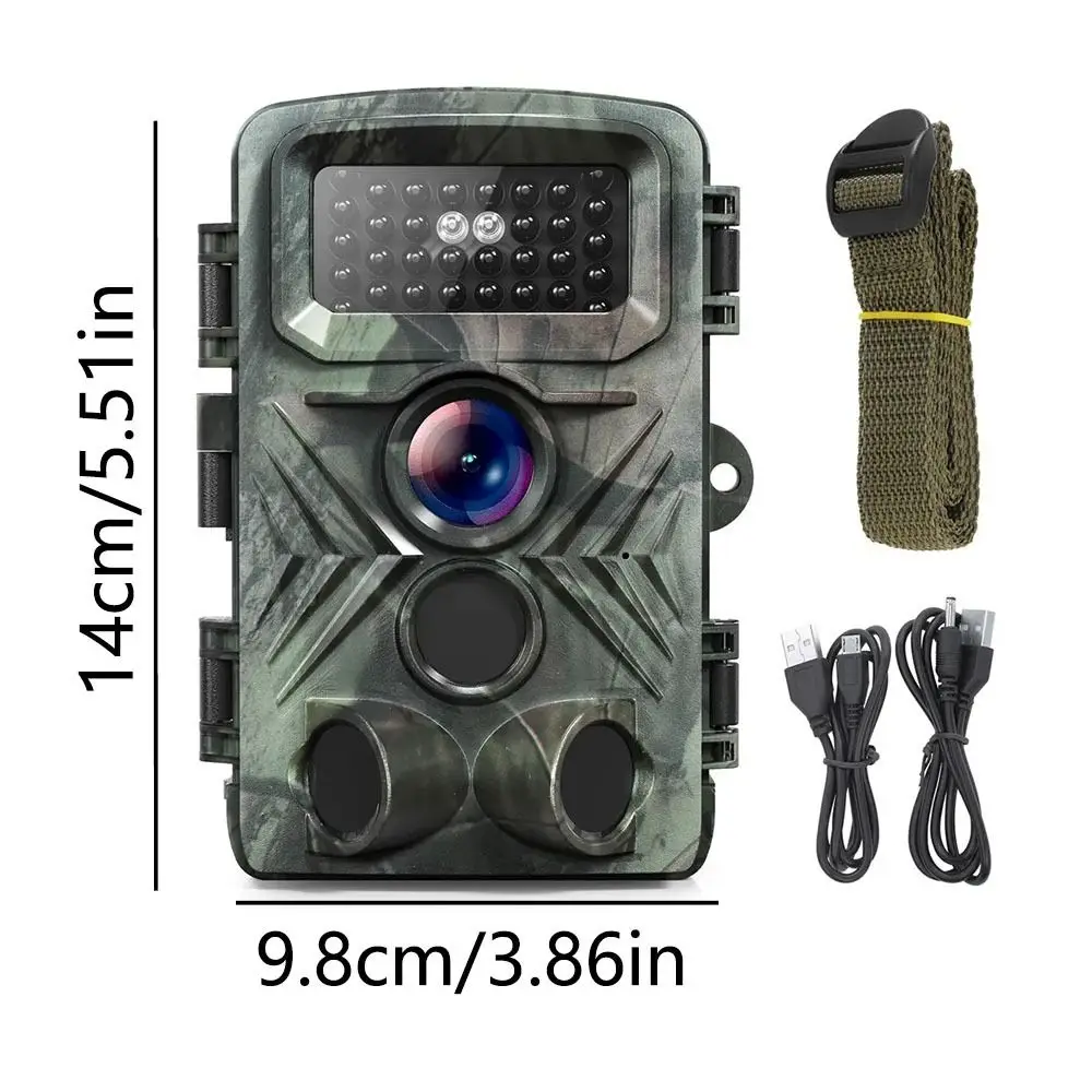IP54 Waterproof Infrared Wildlife Trail Camera Fast Infrared Trigger 1080P Video Wildlife Night Vision Photo Trap Automatic