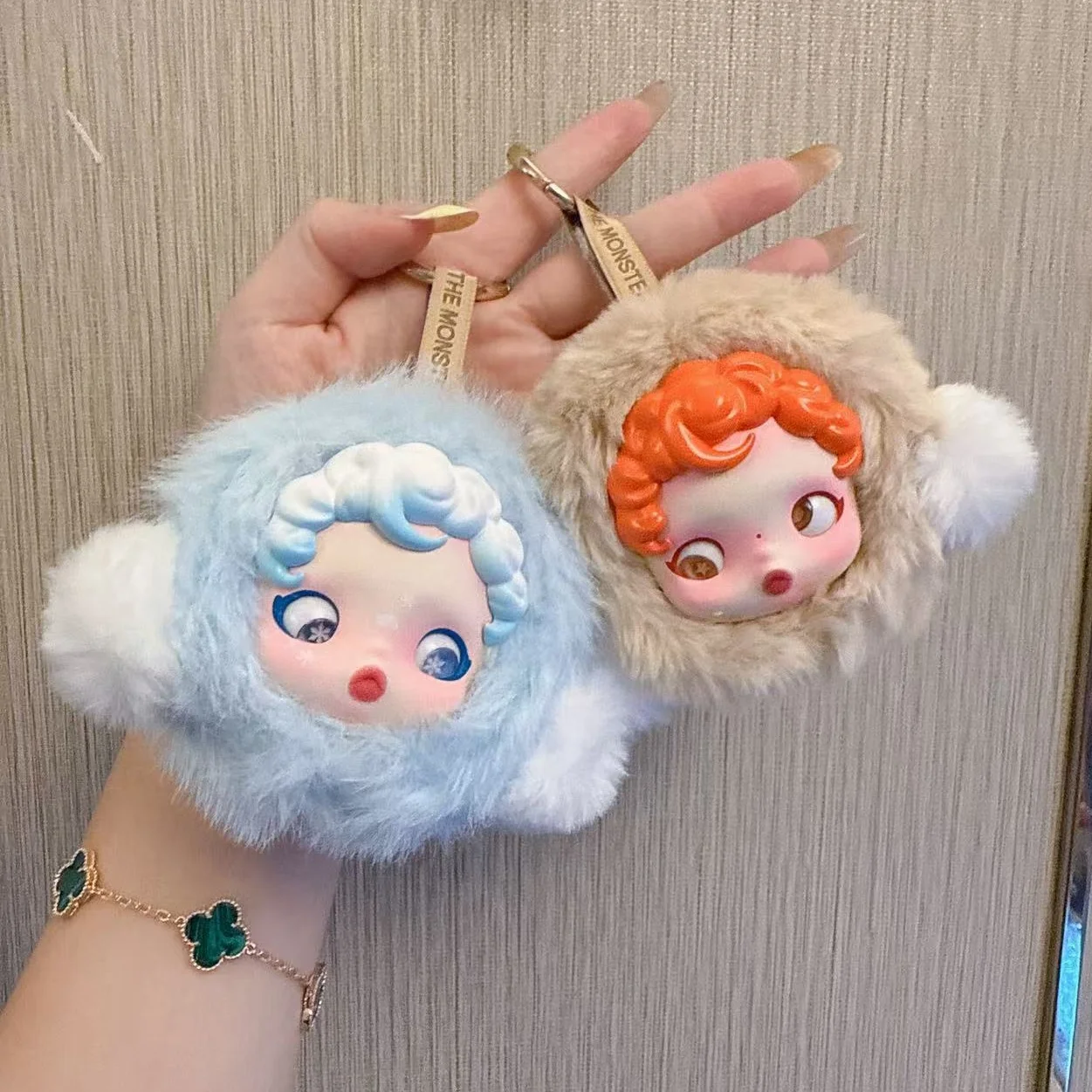 

Cute Sp Winter Movement Doll Pendant Skullpanda Toy Creative Women'S Bag Accessories Pendant Backpack Doll Keychain Gift