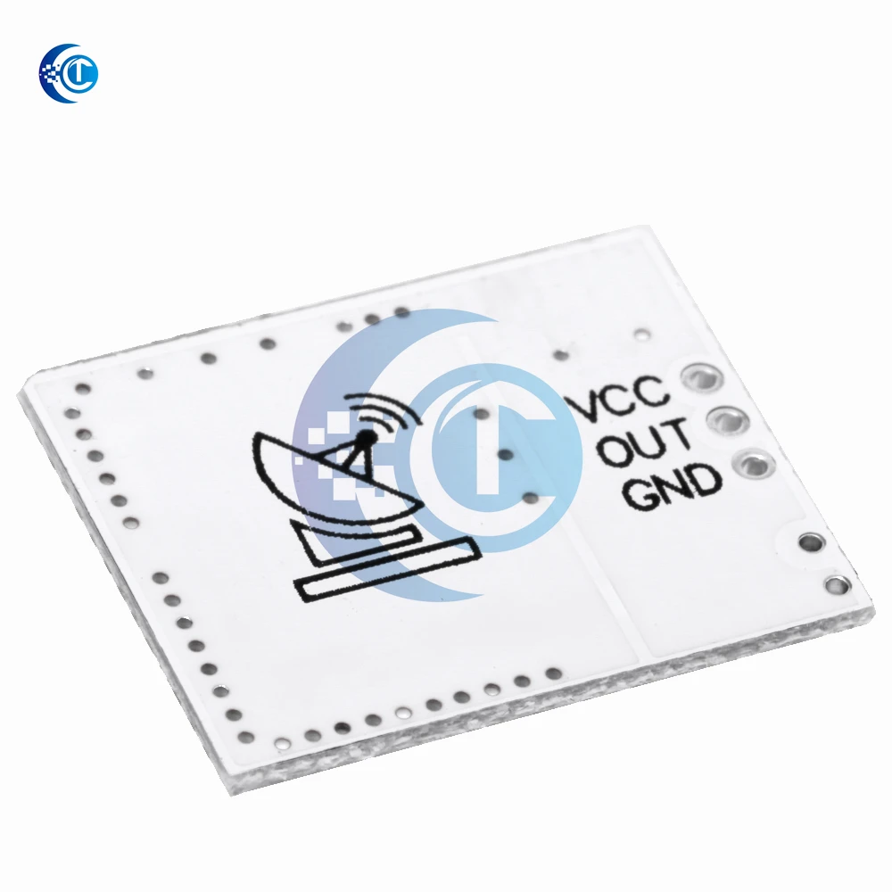 Módulo de sensor de radar de observación de frecuencia de 5,8 GHz: detector de movimiento de microondas para bombillas LED T8 y luces de techo