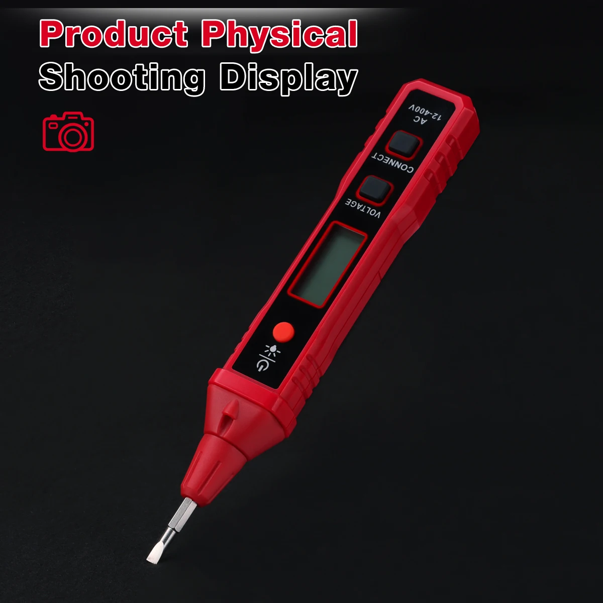 HABOTEST HT91A Berührungsloser AC-Spannungsprüfer Digitaler Spannungsdetektor Elektrischer Teststift Spannungsprüfstift – Detail 18