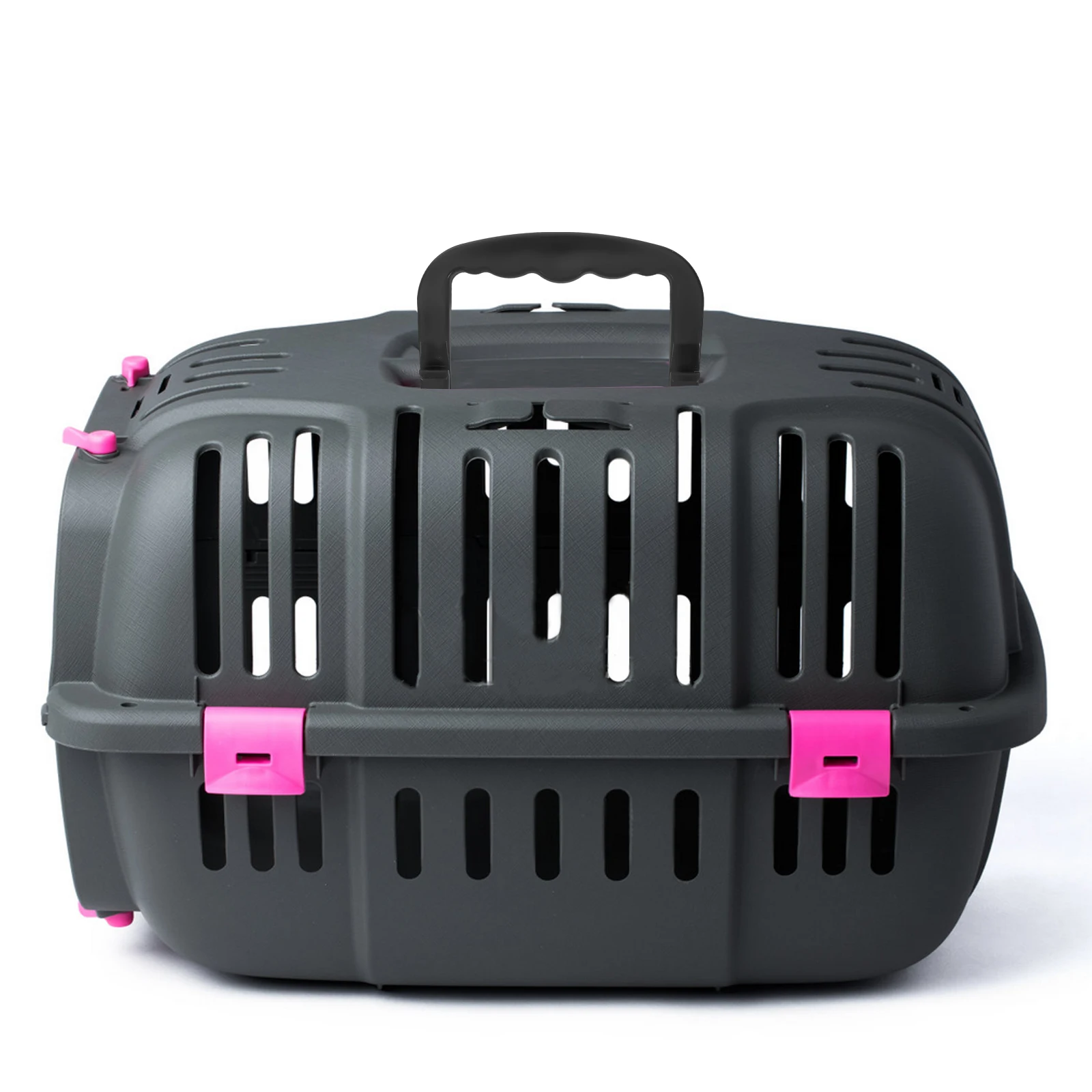 

4 Pcs Pet Cage Handles Plastic Durable Replacement Black Suitable Hamsters Birds Rabbits Dog Crate Handle Portable Outdoor Use